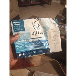 Brita Replacement Filters 3 Count, White (NEW)